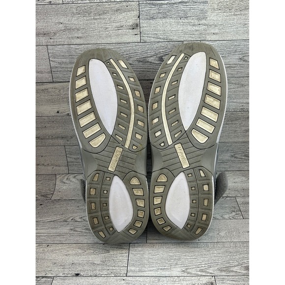 Orthofeet Women's Gray Mesh‎ Comfort Adjustable Strap Slingback Sandal 9.5 - Picture 15 of 16